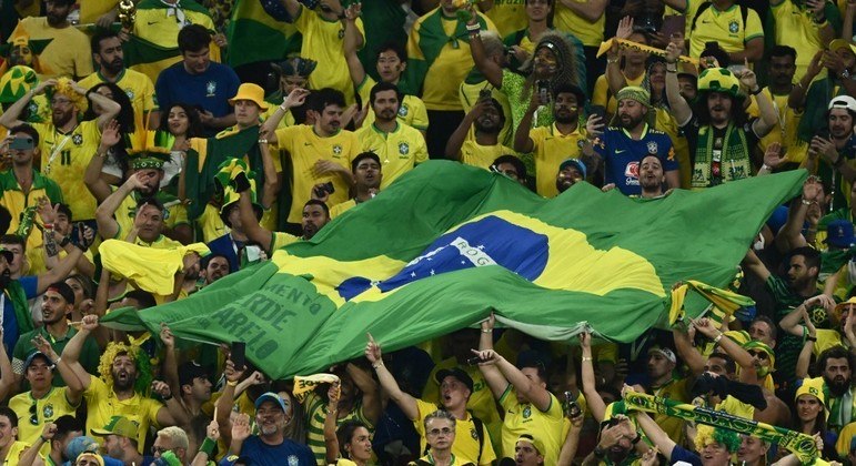 Torcida brasileira compareceu em peso ao Catar para a Copa do Mundo