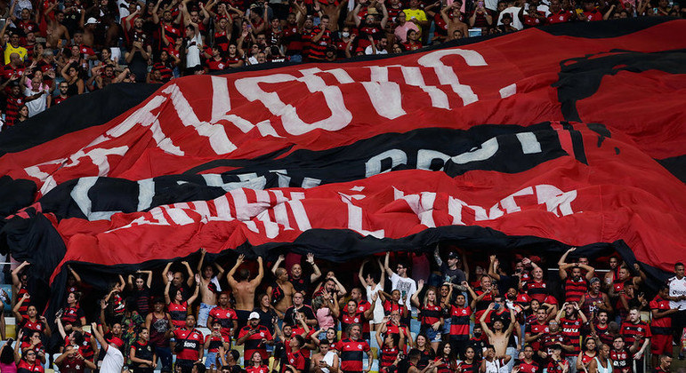 Torcida do Flamengo faz a festa