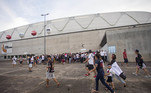 Torcida vascaína deu show na Arena da Amazônia, em Manaus