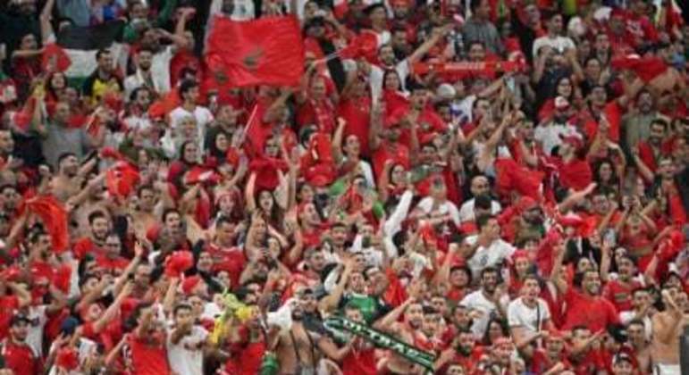 Torcida Marrocos x Portugal Copa do Mundo