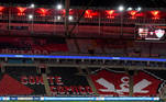 torcida, mosaico Flamengo,
