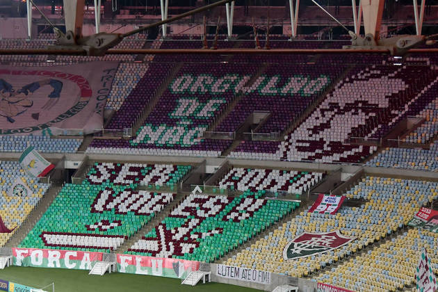 torcida, mosaico Fluminense,