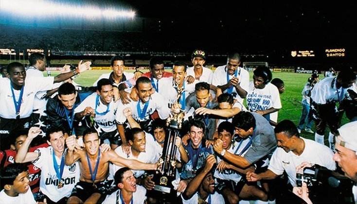 Torneio Rio-São Paulo 1997 - IDA: Santos 2 x 1 Flamengo – VOLTA: Flamengo 2 x 2 Santos (Vice-campeão)