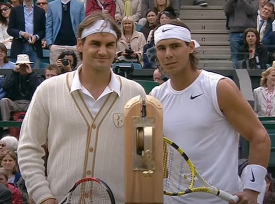 Torneio: Wimbledon - Fase: Final - Ano: 2008 - Adversário: Roger Federer 