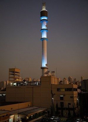 Torre da Record TV, que acaba de completar 70 anos
