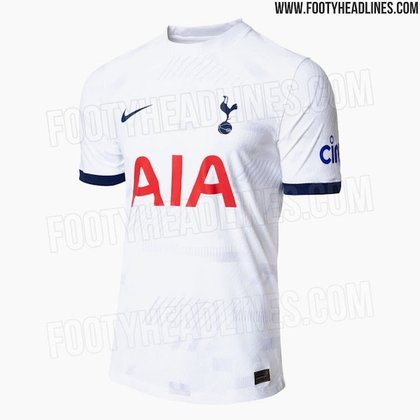 Tottenham: camisa 1 (vazada na internet) / fornecedora: Nike