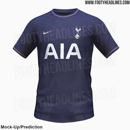 Tottenham: camisa 2 (vazada na internet) / fornecedora: Nike
