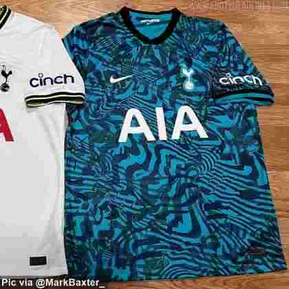 Tottenham: camisa 3 (vazada na internet) / fornecedora: Nike