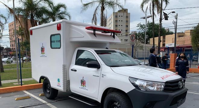 Doação de ambulância para a Prefeitura de São Bernardo do Campo: foram 4 veículos doados
