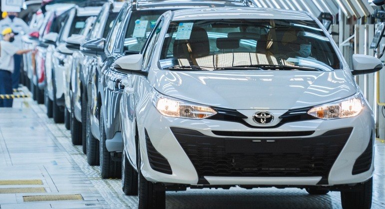 Yaris é fabricado na unidade paulista