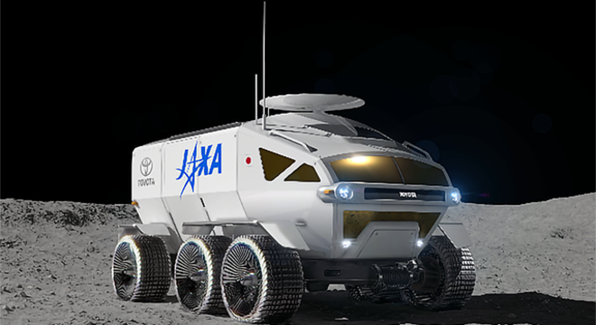 Toyota e a agência espacial do Japão vão desenvolver de um veículo lunar 
