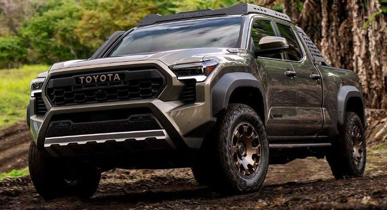 Toyota Tacoma tem motor 2.4 litros turbodiesel a gasolina, que entrega 231 cv 