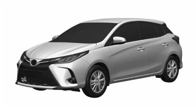 Toyota Yaris registrado na Argentina com discreto facelift na dianteira