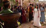 Os personagens se casaram em uma bela cerimônia em Hebrom e, assim, Maaca se tornou a terceira esposa do futuro rei de Israel 