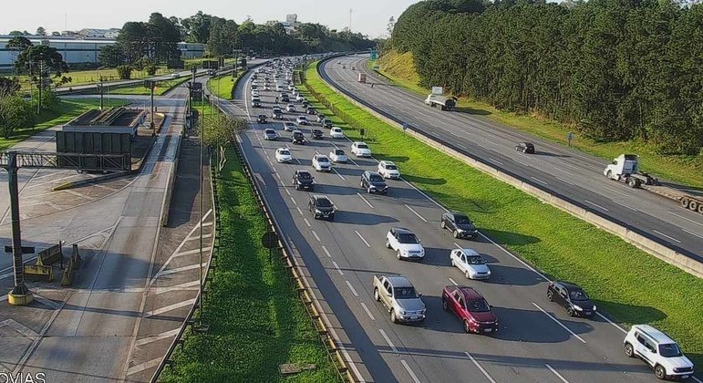 Rodovia dos Imigrantes. Sistema deve receber até 335 mil veículos
