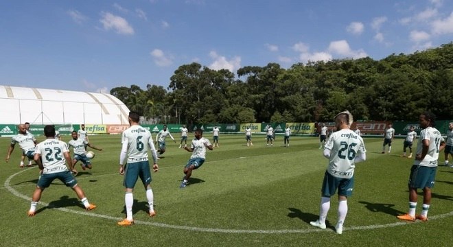 Palmeiras realiza Ãºltimo treino antes do dÃ©rbi que abrirÃ¡ a decisÃ£o do PaulistÃ£o 2018