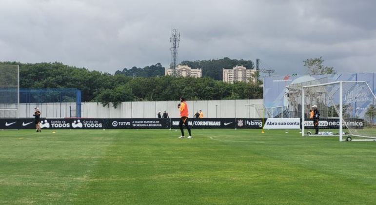 Treino do Corinthians visando o Boca Juniors