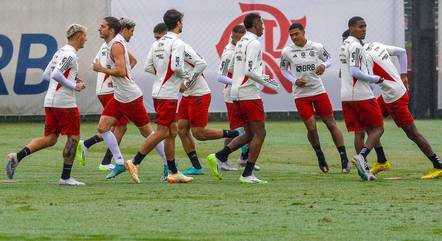 Treino do Flamengo foi marcado por confusão nesta terça-feira 