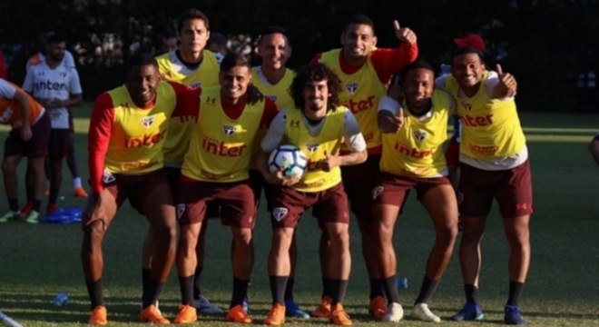 Treino do São Paulo