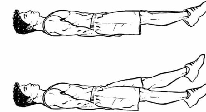 Treino para fortalecer o Core - Abdominais inferiores Tesoura