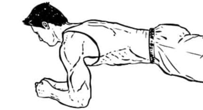 Treino para fortalecer o Core - Prancha