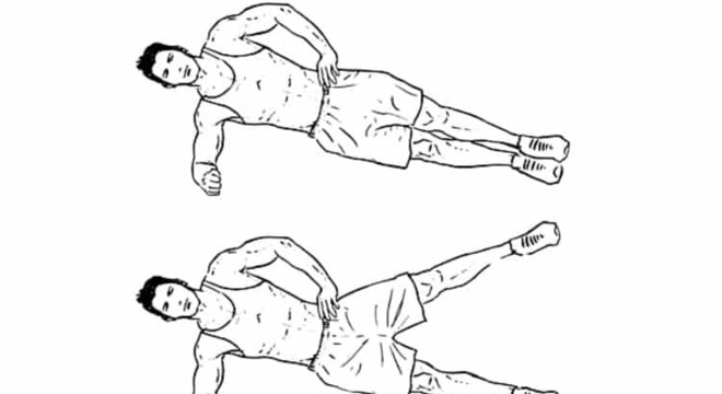 Treino para fortalecer o Core - Prancha Lateral