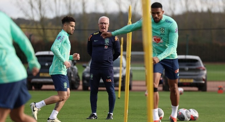 Treino - Seleção Brasileira Masculina - 20/03/2024 - Dorival Júnior