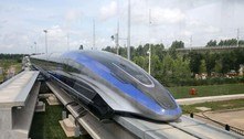China apresenta trem que alcança a velocidade de 600 km/h