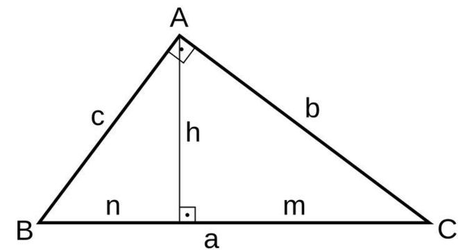 Triângulo Retângulo, o que é? Definição, característica e relações métricas