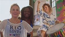 Maíra Charken experimenta aula de dança afro e se joga na percussão