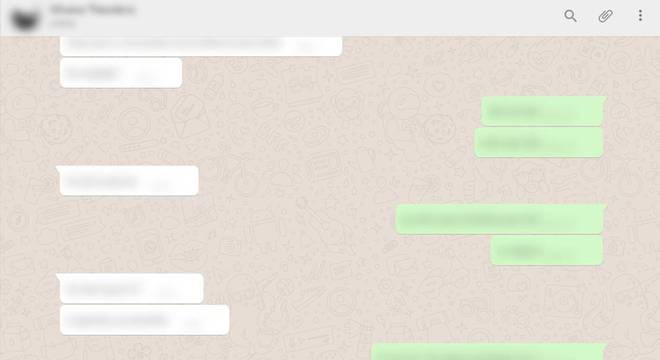 É possível ocultar mensagens, fotos e vídeos enviados a você pelo WhatsApp