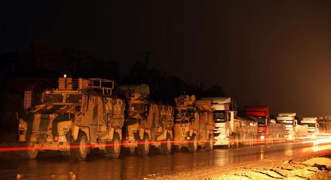 Turquia reforçou presença militar em território sírio nos últimos dias