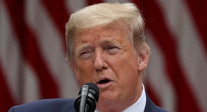 'Estaremos hoje terminando nossa relação com a Organização Mundial da Saúde ', anunciou Trump nessa sexta-feira (29), em plena pandemia de coronavírus