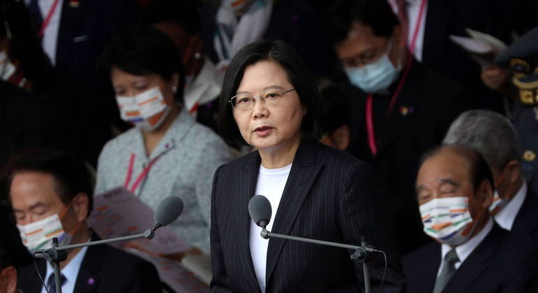 Tsai Ing-wen reiterou postura de resistência de Taiwan diante da China