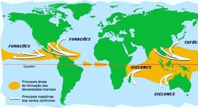 Tufão, o que é? Definição, formação e características