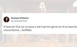 Eu ouvi uma indireta? Nas redes, Rosiane Pinheiro, ex-participante de A Fazenda 14, deu aquela cutucada em um desafeto da temporada passada. Ao que tudo indica, o feno continua pegando fogo. Eita! 