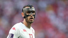 Por que Ellyes Skhiri, da Tunísia, joga de máscara na Copa? Entenda