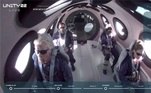 A decolagem aconteceu às 11h30 (horário de Brasília) no Spaceport America, em Los Cruces, no estados do Novo México (EUA), e retornou às 12h44. Inicialmente o voo estava previsto para as 10h, mas teve quer ser adiado por causa do clima