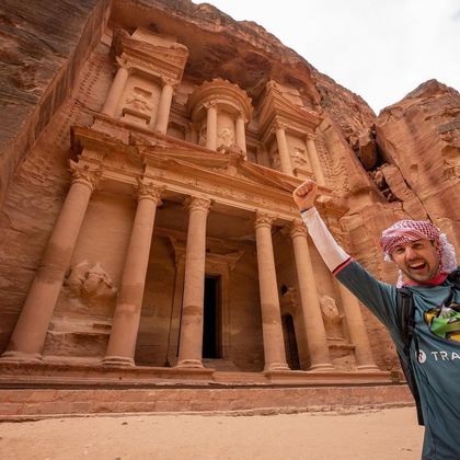 Turista 7 maravilhas do mundo - Petra
