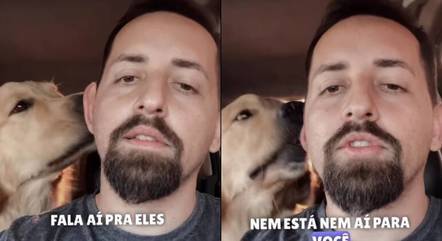 Tutor brinca sobre a realidade de ter um golden retriever em vídeo divertido