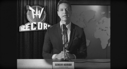 Imagem da chamada da Record
