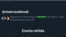 Twitter bloqueia conta de Marcos do Val por ordem do ministro do STF Alexandre de Moraes