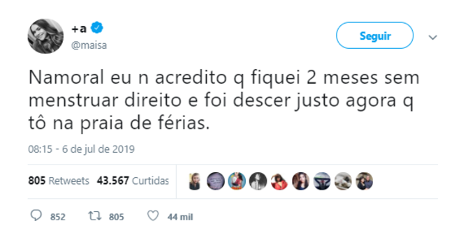 Menstruação para na água: mito ou verdade? Saiba o que ocorre de fato -  Herself