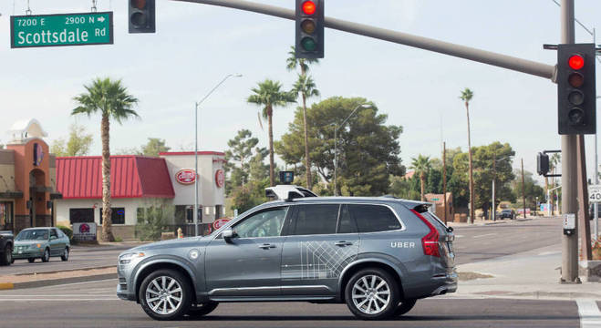 A Uber comprou modelos SUV no ano passado para ampliar o programa de carros autônomos