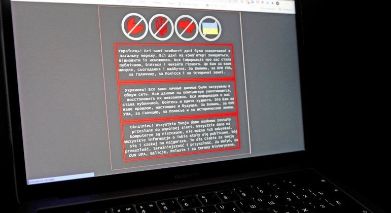Este é o segundo ataque de hackers que sites ligados ao governo da Ucrânia sofrem em 2022
