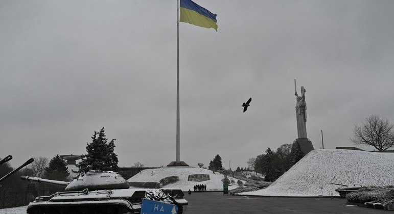 Na última semana, nevou pela primeira vez no outono ucraniano