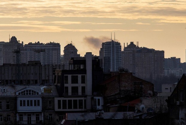 Na manhã desta quinta-feira, foram relatadas explosões em várias cidades da Ucrânia, incluindo a capital, Kiev, e seu prefeito, Vitali Klitschko, disse que 40% da população ficou sem energia elétrica