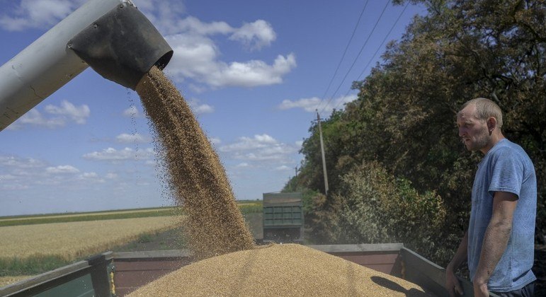 Ucrânia poderá voltar a exportar a produção de grãos do país a partir do mar Negro
