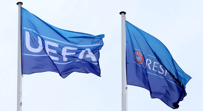Os pavilhões da UEFA