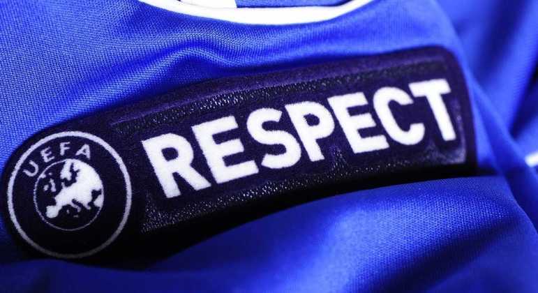 O lema renovado da UEFA para 2021/2022, "Respeito"